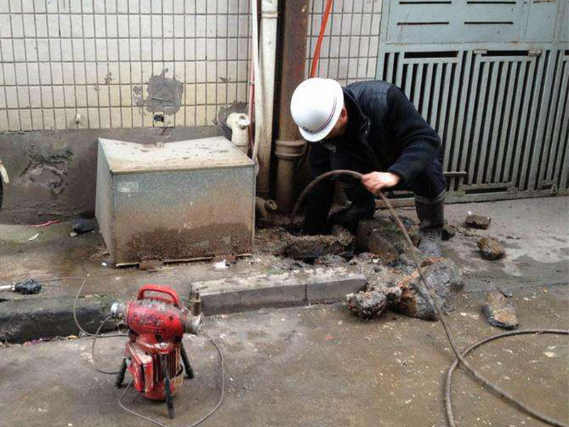 同德疏通下水道-洗菜池疏通