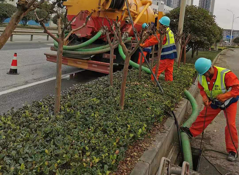 同德市政管道清淤